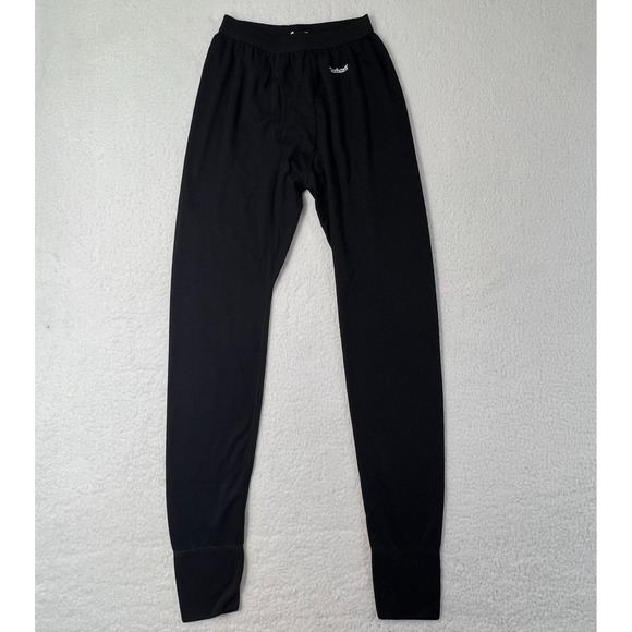 Carhartt Other - Carhartt Heavyweight‎ Thermal Polyester Crewneck Bottom Black Men's Sz S VTG NWT